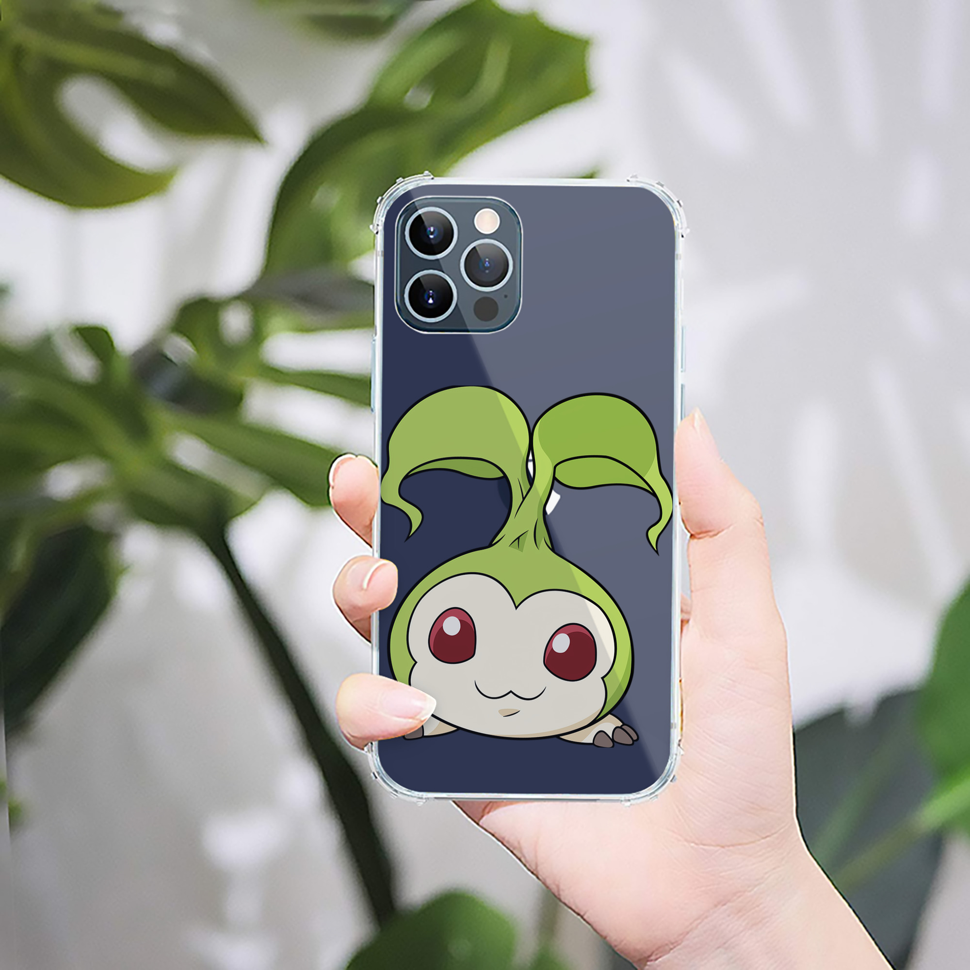 （画像用） Digimon デジタルモンスター/デジモン 【iPhone 12シリーズ対応】透明スマホケース（クリアソフトケース）